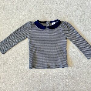 Gap Peter Pan collar long sleeve shirt, size 3T